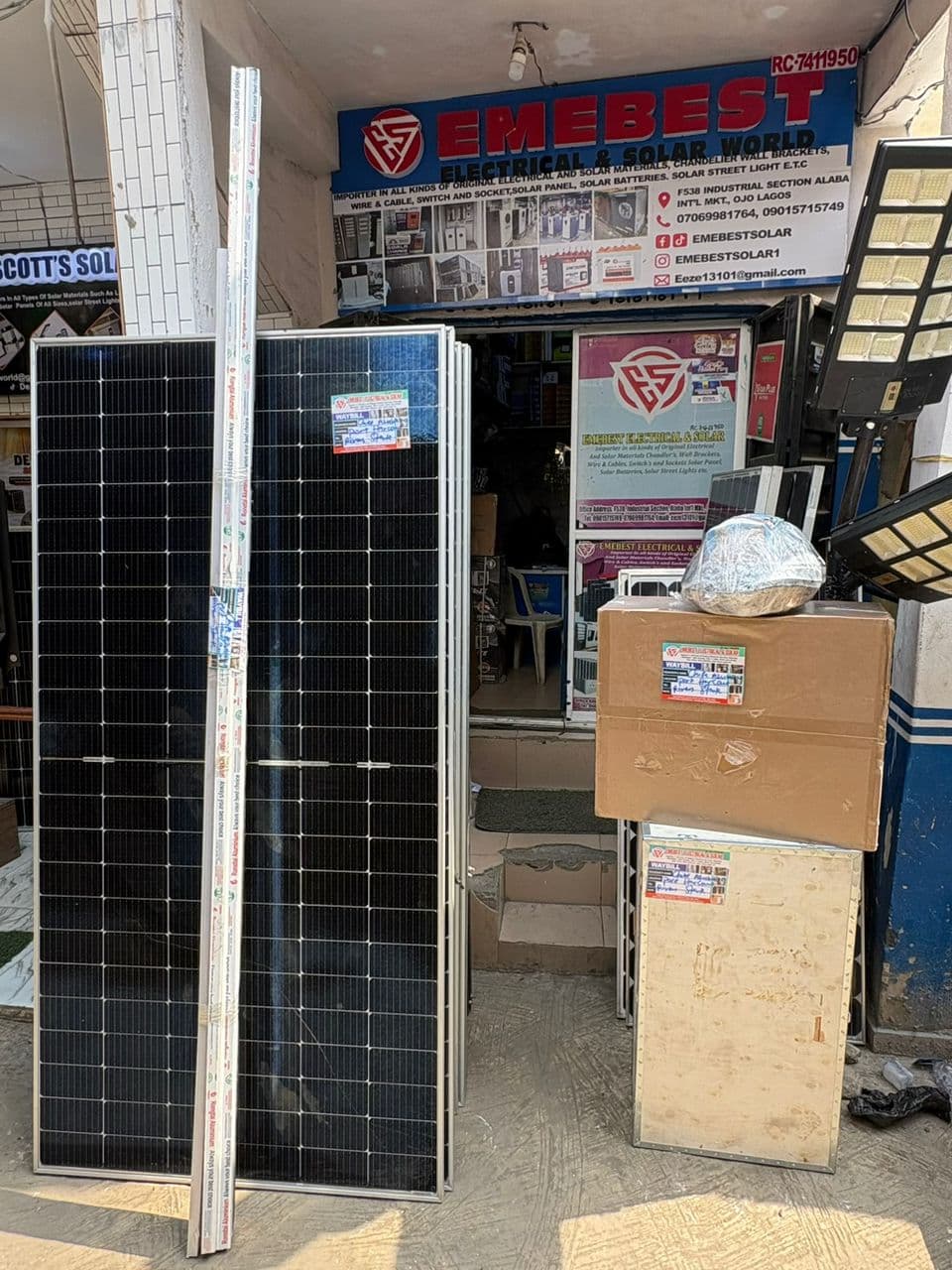 Solar Installation in Office in Alaba